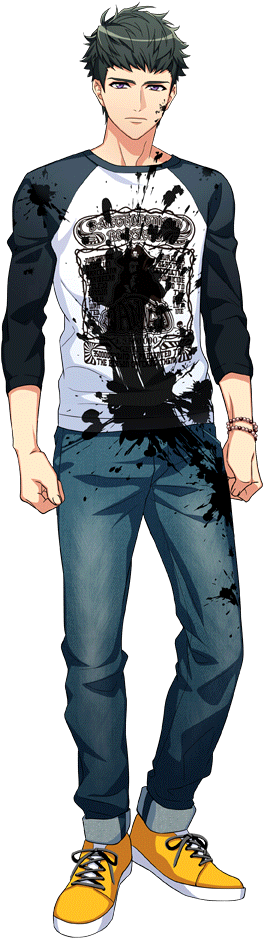 Tasuku New Year's Fullbody - A3 立ち 絵 冬 (1024x1024), Png Download