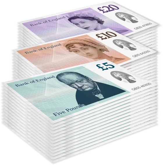 Cash Piles Photosymbols - Banknote (600x600), Png Download
