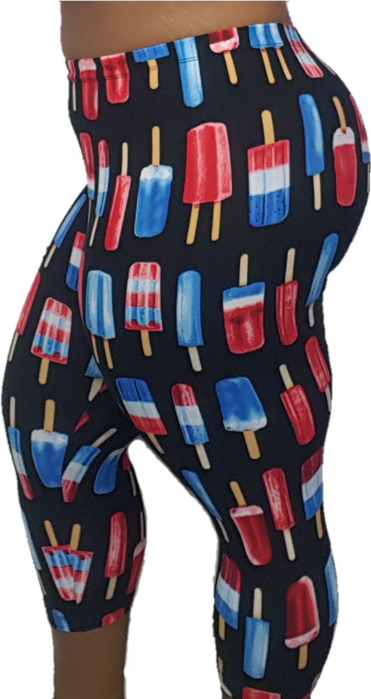 Popsicle Leggings - Tights (889x1003), Png Download