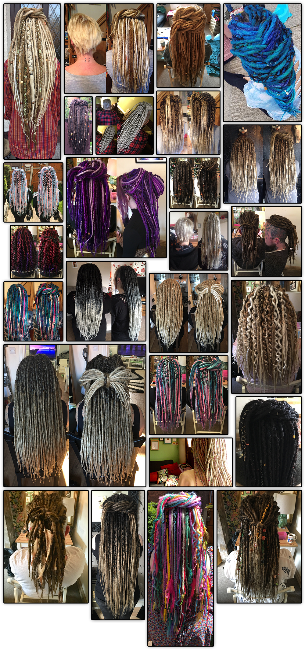 Hedhq Hairdressing 2018 - Thread (1000x2126), Png Download