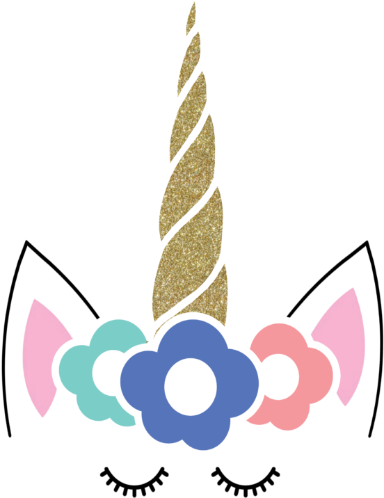 Free Unicorn Face Svg Cut File Download - Colorado Spruce (745x1024), Png Download