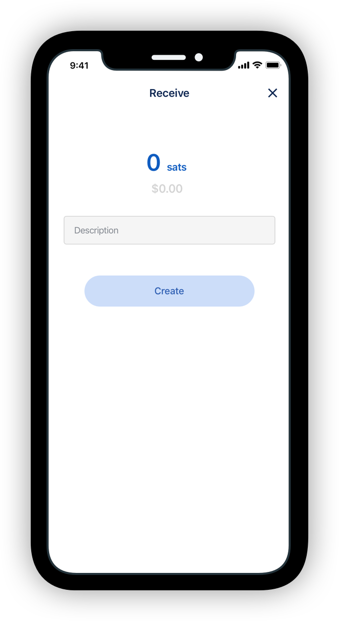 Blue Wallet Bitcoin - Iphone (662x1214), Png Download