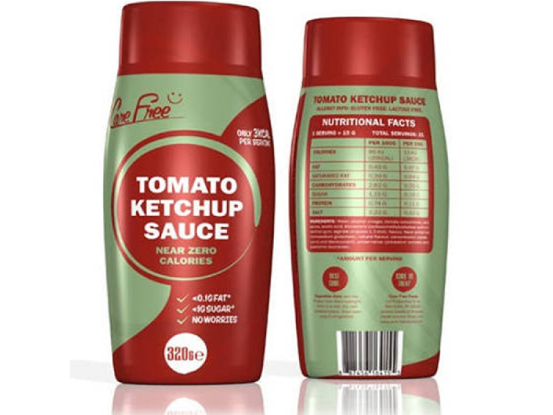 Care Free Sauce - Bottle (800x800), Png Download