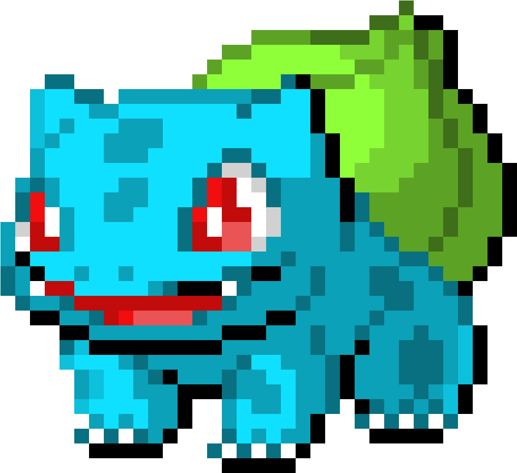 Bulbasaur - Bulbasaur Pixel (1350x1350), Png Download
