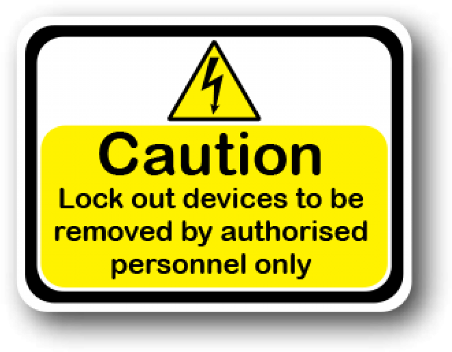 Yellow Caution Adhesive Floor Safety Signs - Sign (1000x986), Png Download