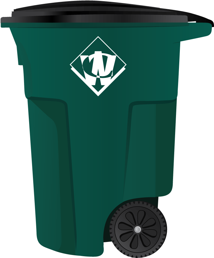 Norfok Yard Waste Cart - Plastic (792x936), Png Download