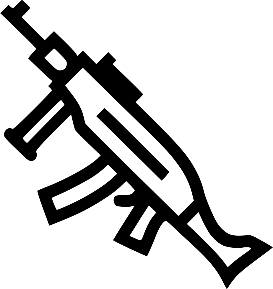 Machine Gun Comments (924x980), Png Download