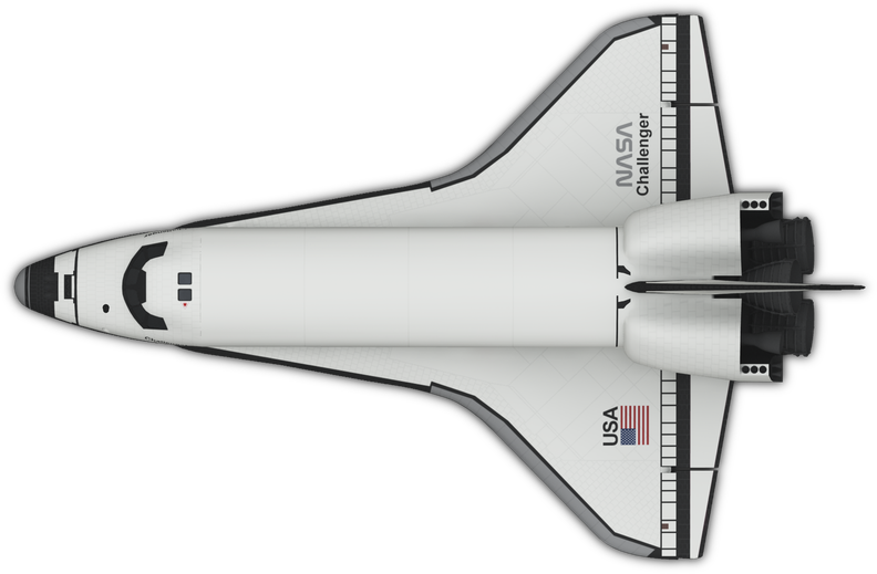 Iconic Nasa Re Usable Orbiter - Spaceplane (792x519), Png Download