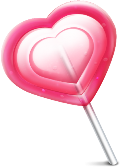 Lollipop Png Free Download - Valentine's Day Candy Png (600x600), Png Download