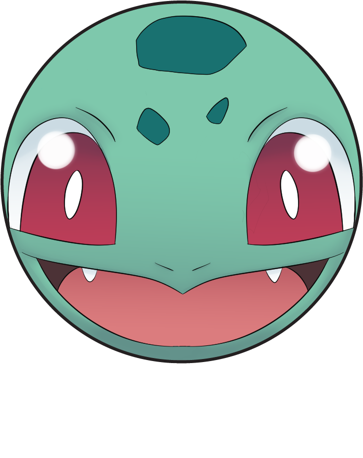 25" Or - Bulbasaur Circle (771x1032), Png Download