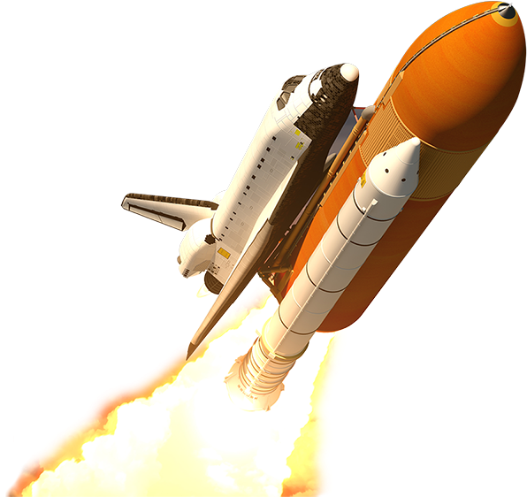 Space Shuttle - Nasa Research Center (600x600), Png Download