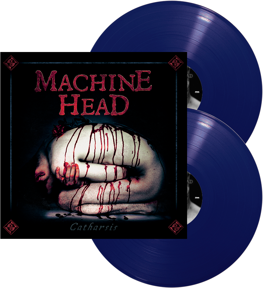 Catharsis Dark Blue Vinyl Import - Machine Head Catharsis Lyrics (1000x1000), Png Download