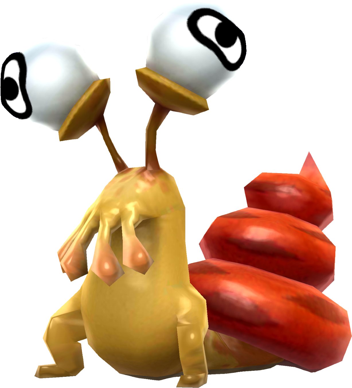 Snail - Miitopia Snail (1397x1457), Png Download
