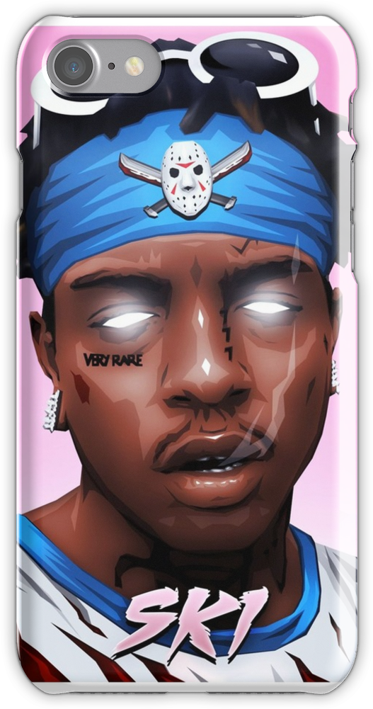 Ski Mask The Slump God / Phone Case Iphone 7 Snap Case - Ski Mask The Slump God Babywipe (750x1000), Png Download