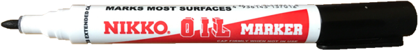 Markers Permanent Nikko 1700 Bullet Point Blue Pk12 - Eye Liner (640x480), Png Download