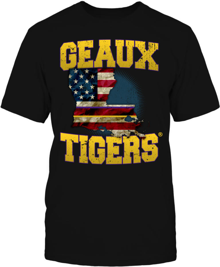Geaux Tigers Lsu Tigers - Active Shirt (768x933), Png Download