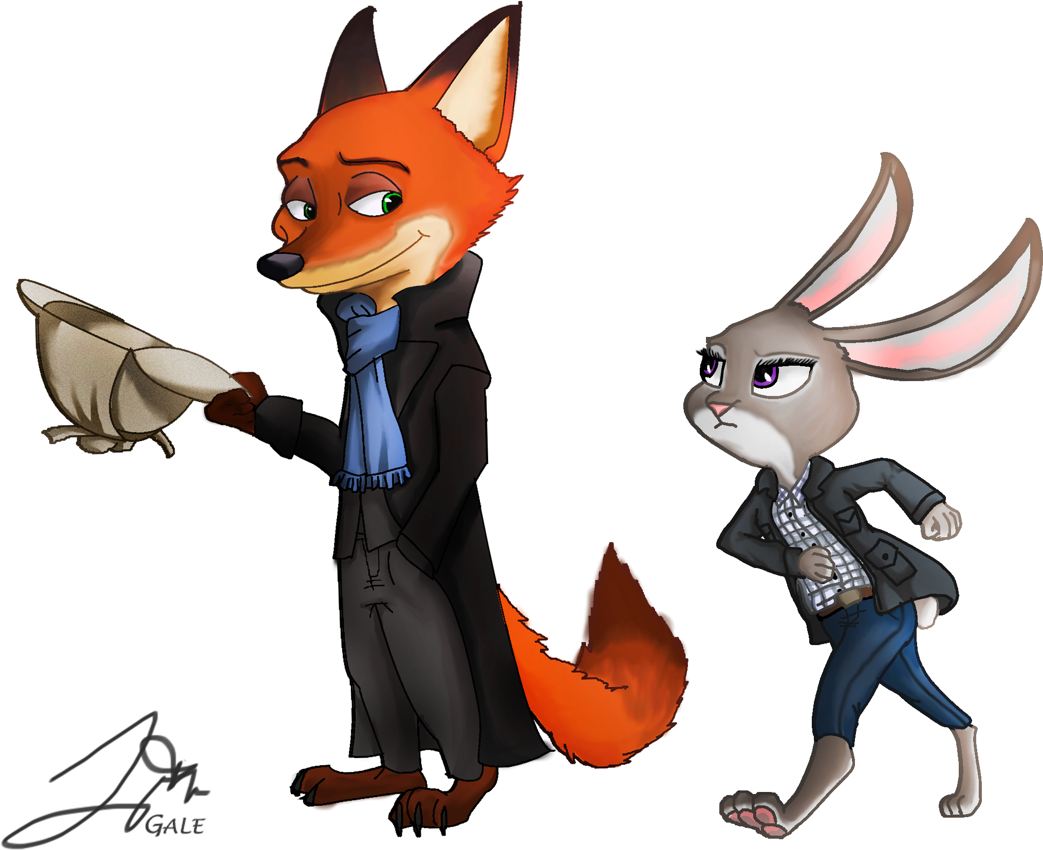 Zootopia E621 - Sherlock Zootopia (2112x1696), Png Download
