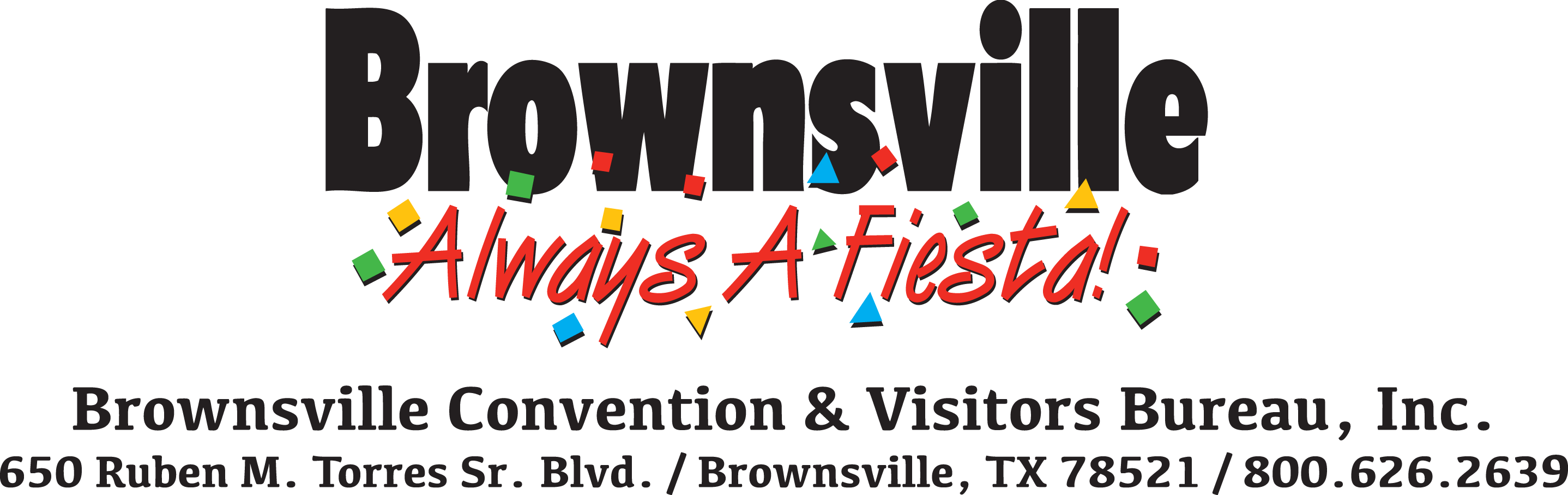 Media Kit » Brownsville Always A Fiesta - Graphic Design (2876x908), Png Download