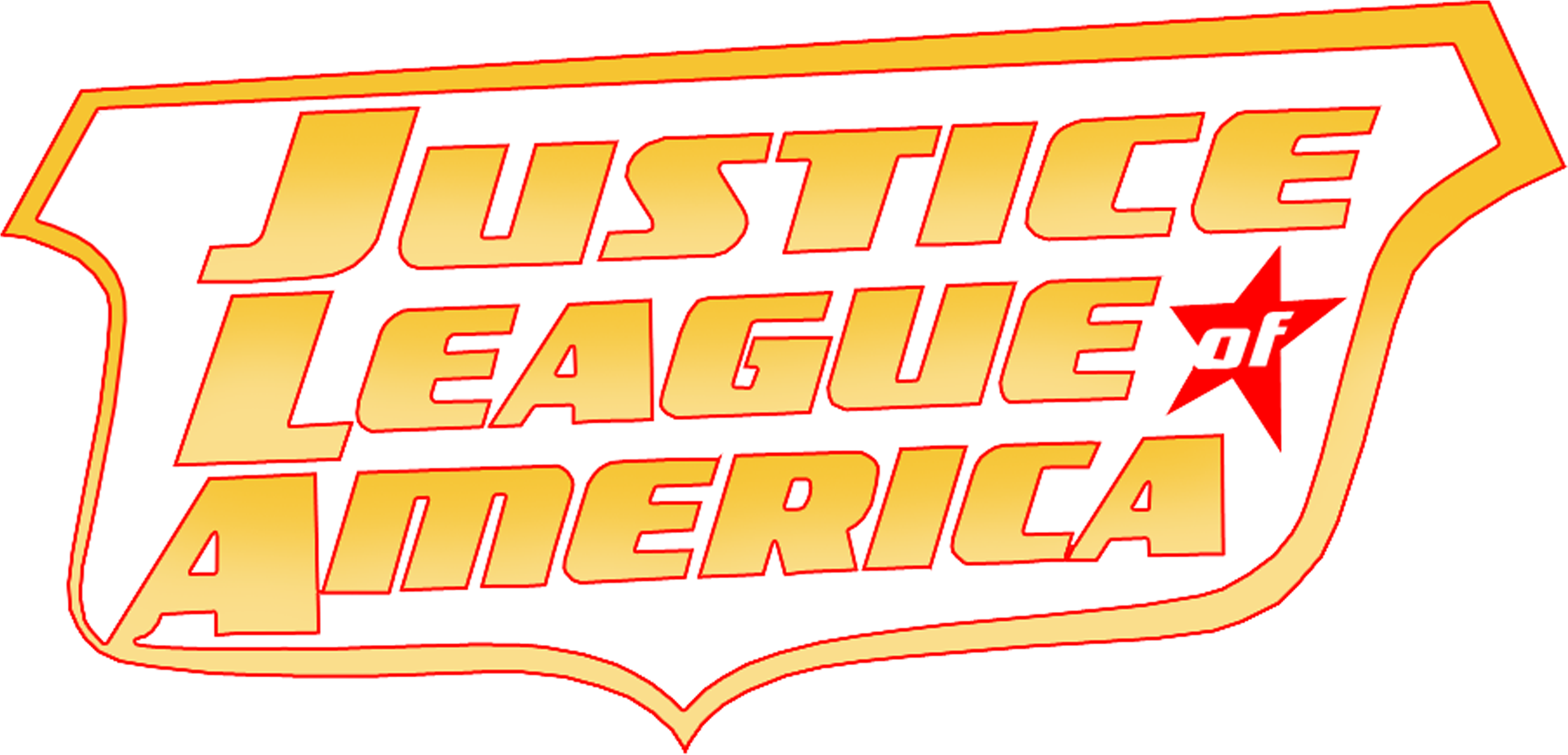 "justice League Of America" Volume 2 Logo Recreated (3000x3000), Png Download