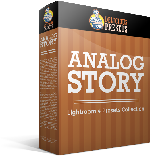 Analogowe Presety Do Lightroom 4/5 - Box (600x559), Png Download