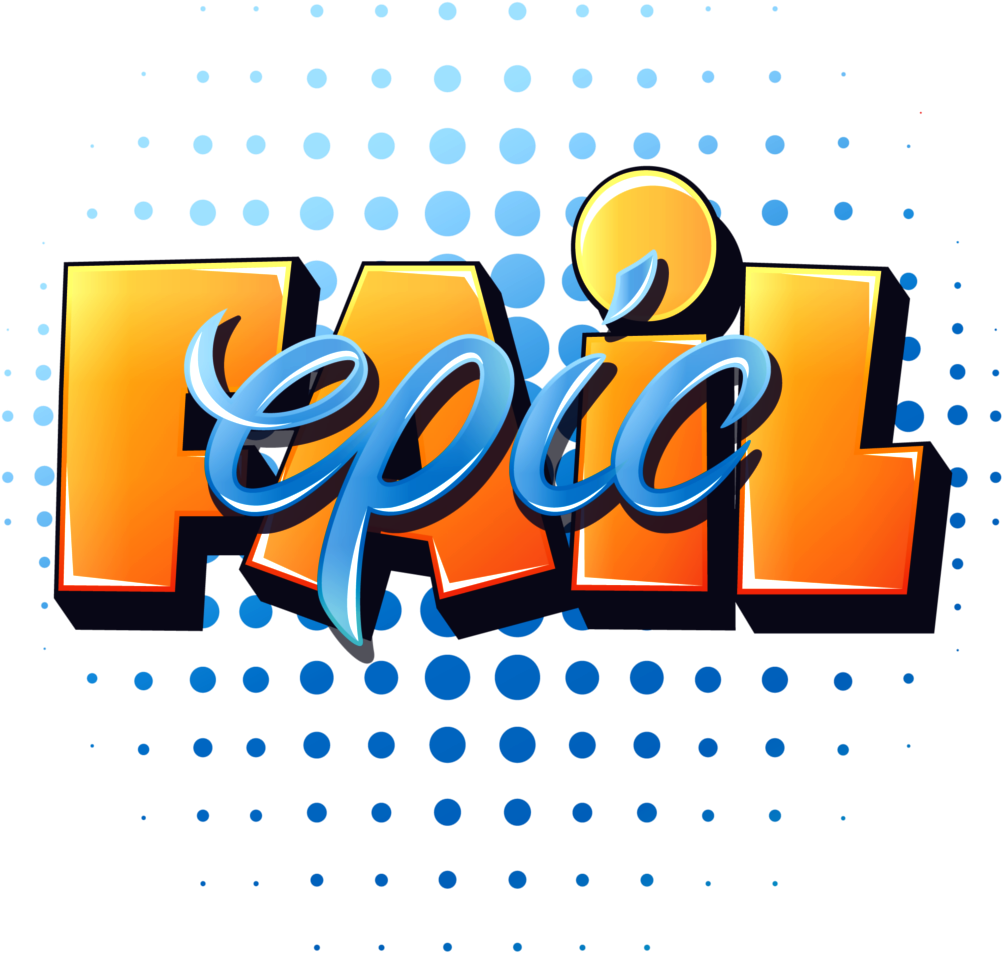 Epic Fail Illustration Vector Logos Logo - Fingerprint Cards Sweden (1334x1000), Png Download