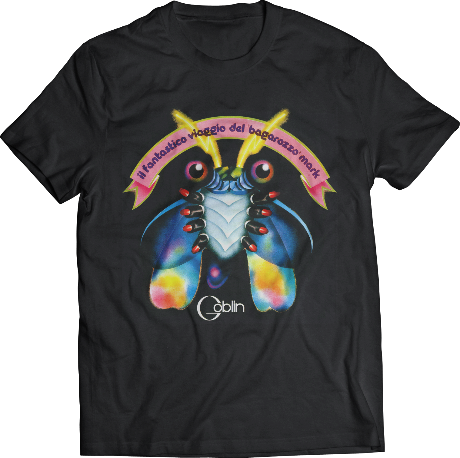 Goblin "il Fantastico Viaggio Del Bagarozzo Mark" T-shirt - Il Fantastico Viaggio Del Bagarozzo Mark (1518x1512), Png Download