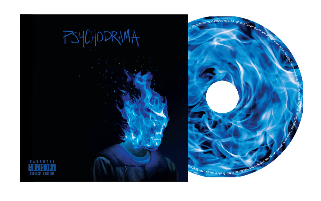Dave Psychodrama Album Cover (1364x856), Png Download