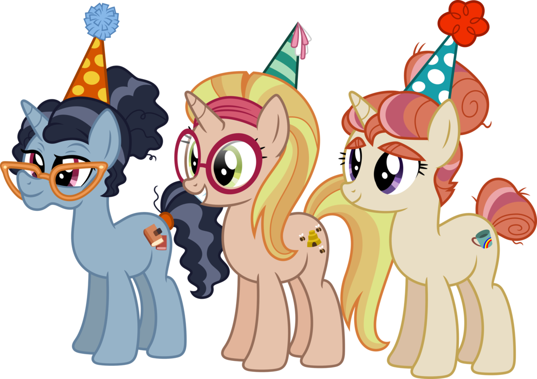 Headband Clipart Transparent - Moondancer And Bookseller Mlp (1064x751), Png Download