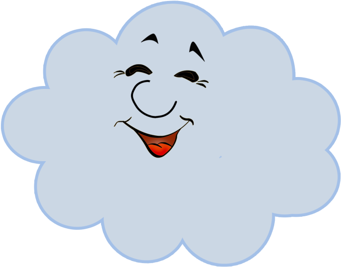 Cartoon Clouds Wallpaper For Pc - Cartoon (794x561), Png Download