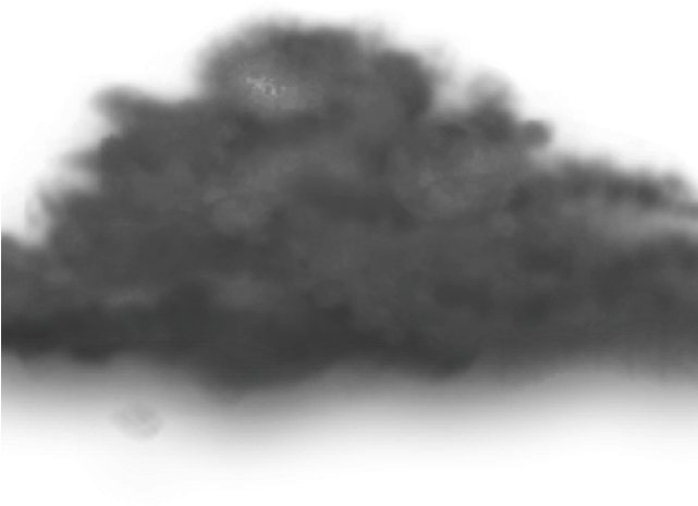 Dark Clipart Smoke Cloud - Dark Cloud Png (640x480), Png Download