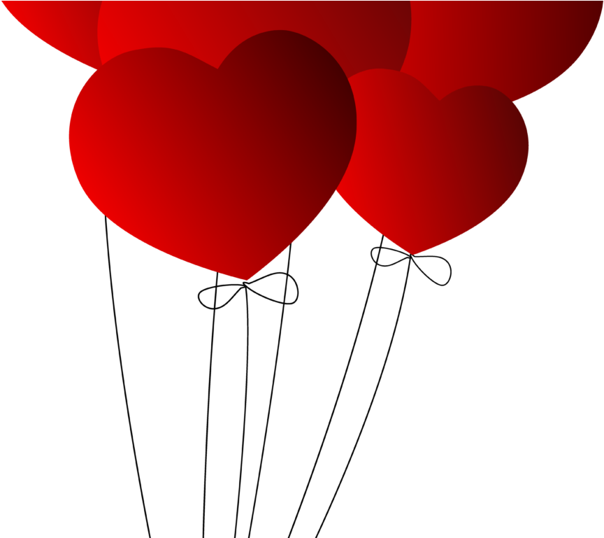 Heart Balloon Png Image - Heart (1024x768), Png Download