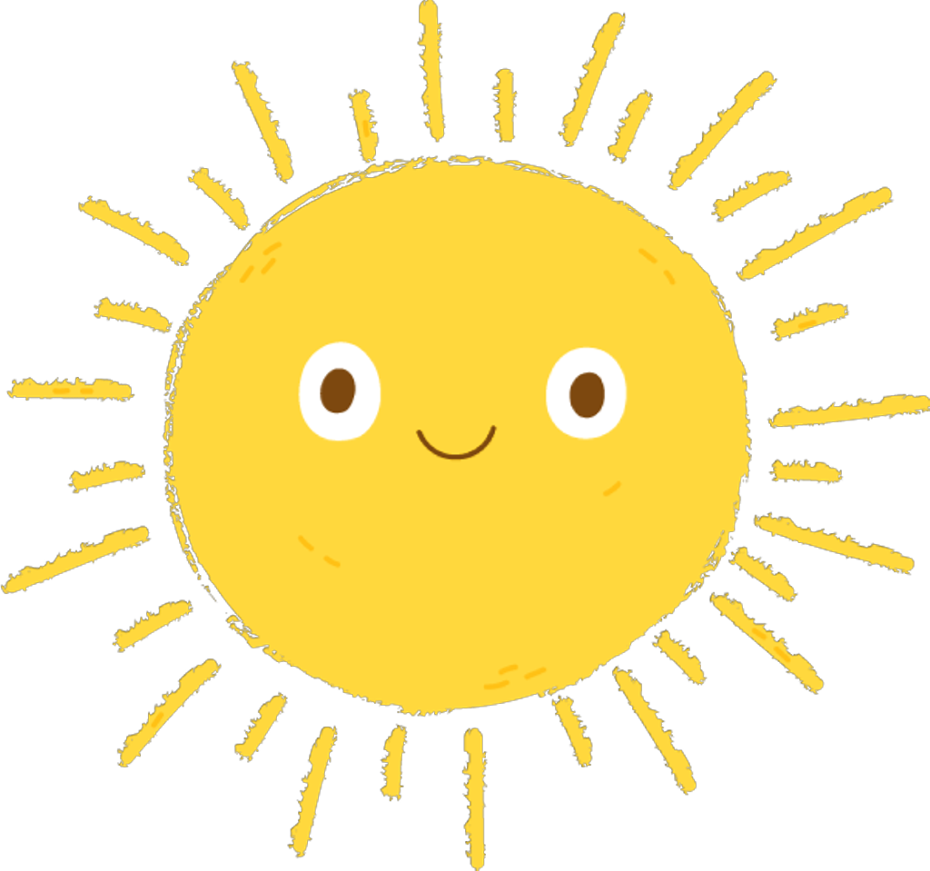 Ftestickers Sticker - Sun Moon Png Transparent (1024x959), Png Download