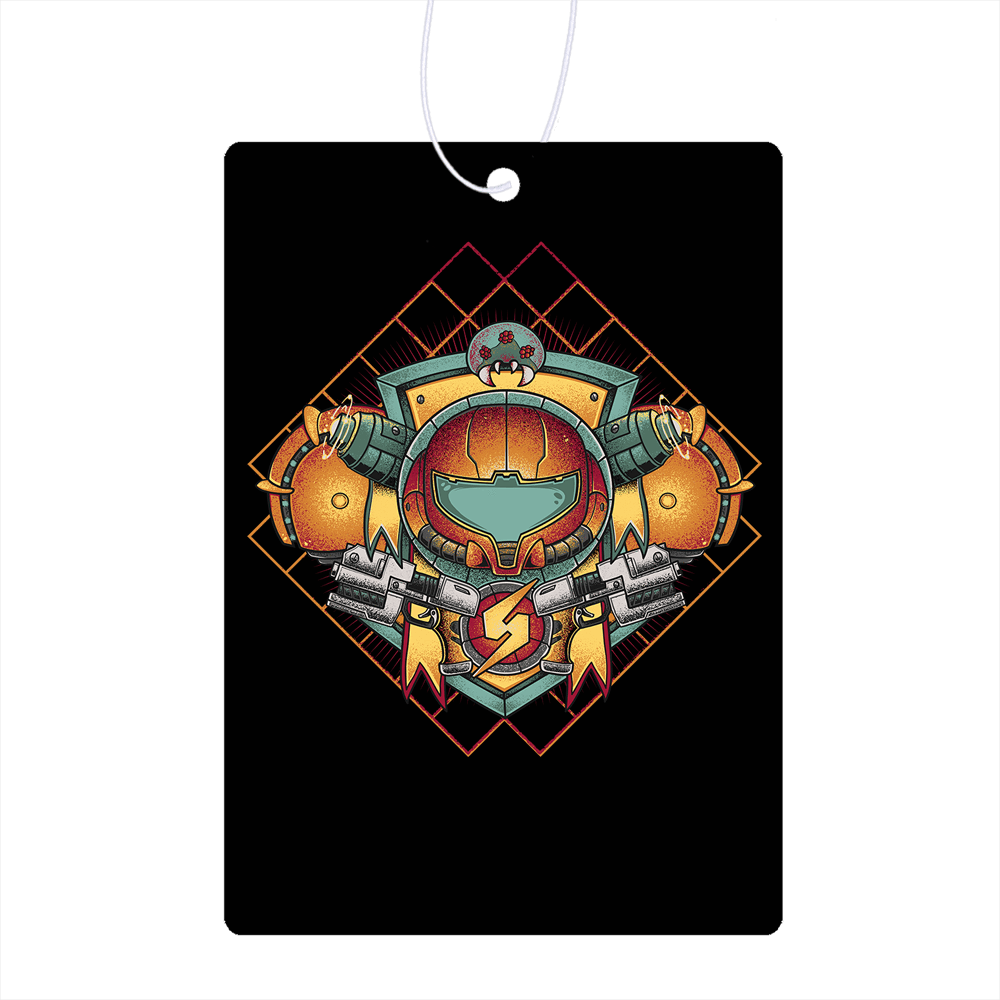 Samus Crest Air Freshener - Justice League (1000x1000), Png Download