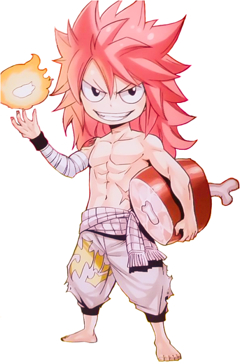 Natsu - Cute Natsu Dragneel (495x750), Png Download