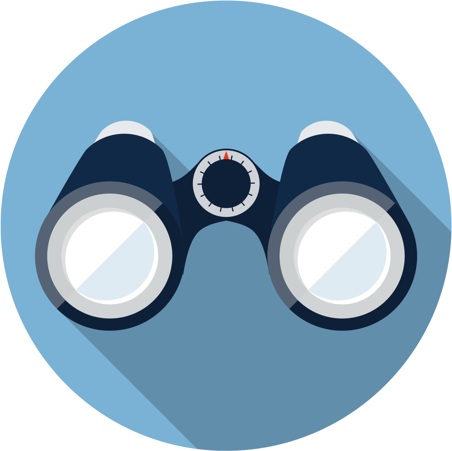 Search Engines Like Google And Youtube Are Tailoring - Illustrator Binocular (1600x1587), Png Download