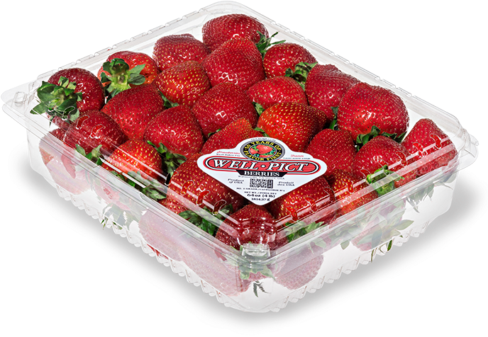 Conventional 4lb Clamshell Strawberries - Strawberry (800x600), Png Download