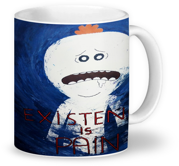 Meeseeks De Larissa Lorenzina - Beer Stein (800x800), Png Download