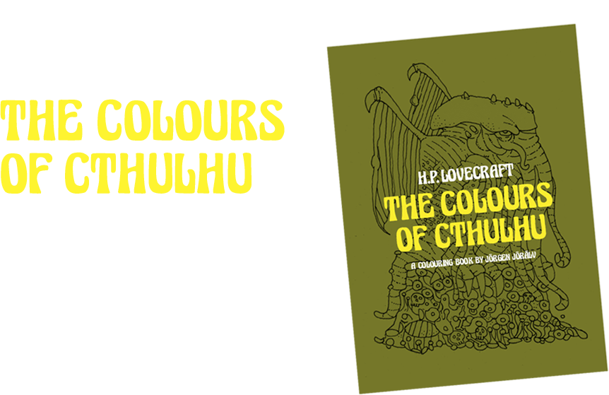 Lovecraft The Colours Of Cthulhu - Paper (862x559), Png Download