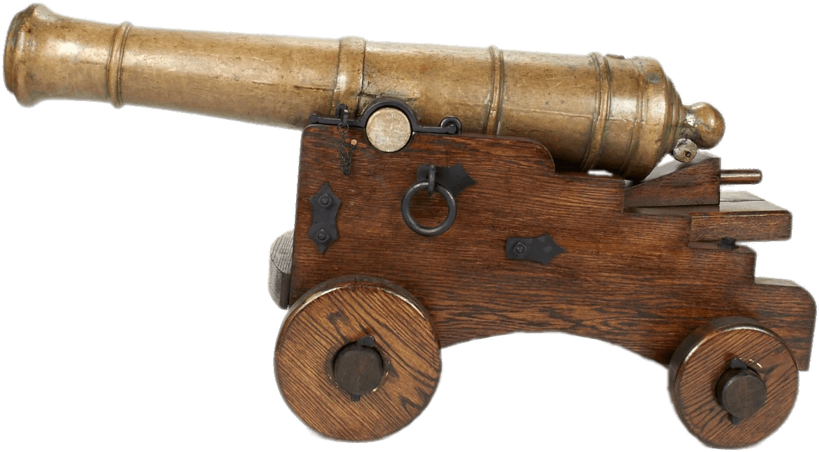 18th Century 6 Pounder Cannon - Fortnite Cannon Png (1180x682), Png Download
