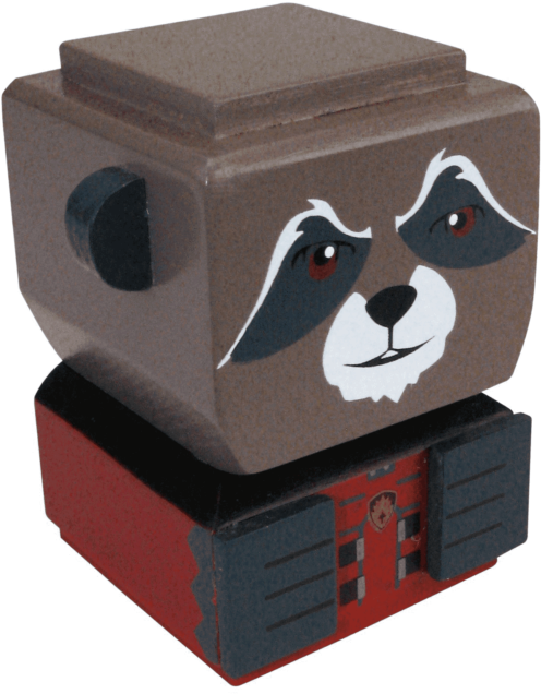 Ee Guardians Of The Galaxy Rocket Raccoon Tiki Totem - Toy (505x640), Png Download