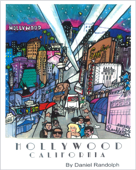 Hollywood Travel Posters - Daniel Randolph Artist (600x600), Png Download