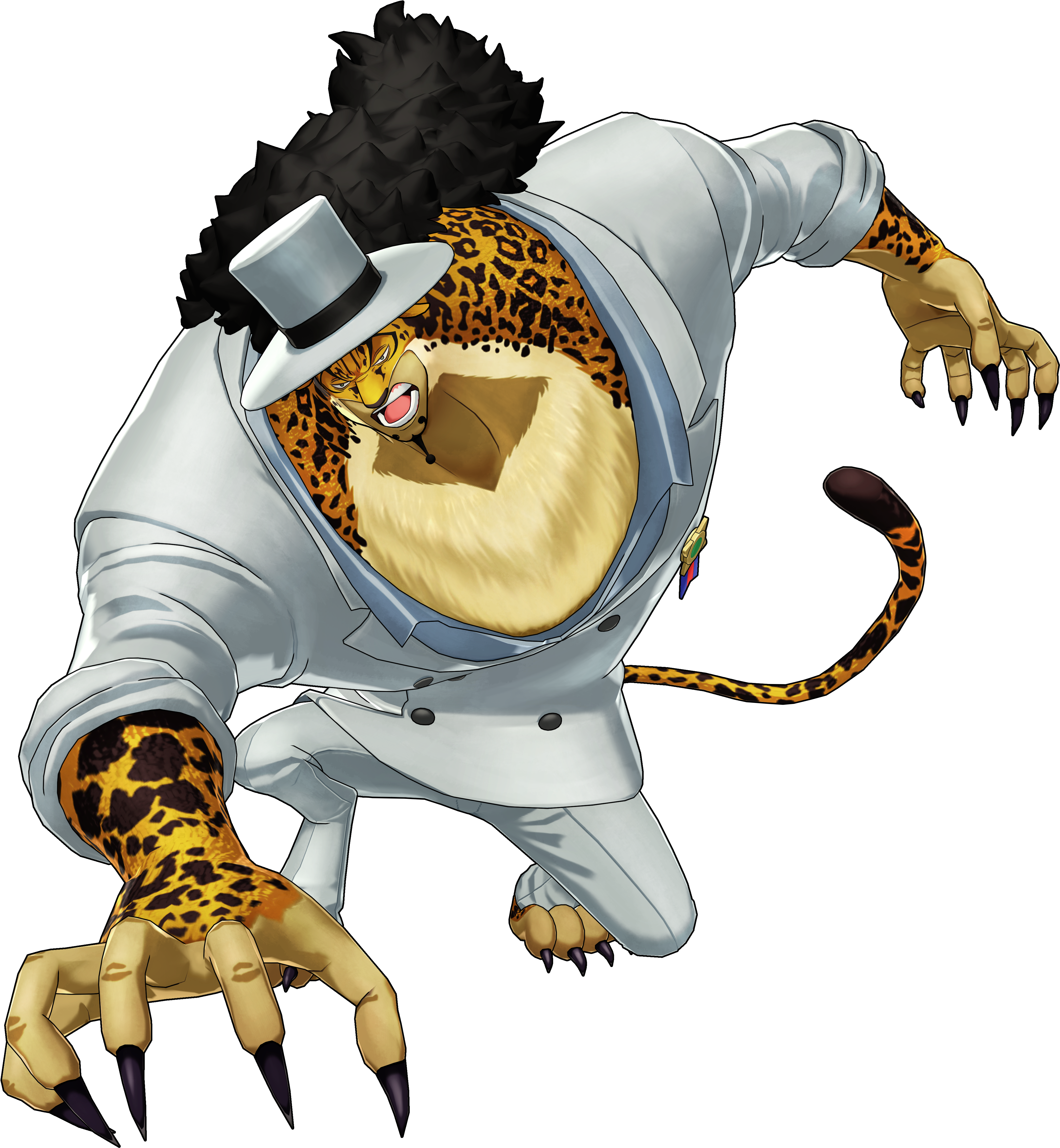 'one Piece World Seeker 2018 08 21 18 029' - One Piece World Seeker Lucci (4300x4700), Png Download