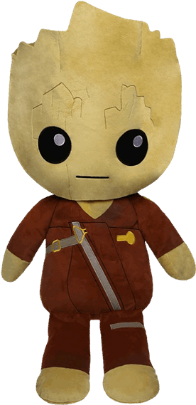 Guardians Of The Galaxy Vol - Baby Groot Plush (600x600), Png Download