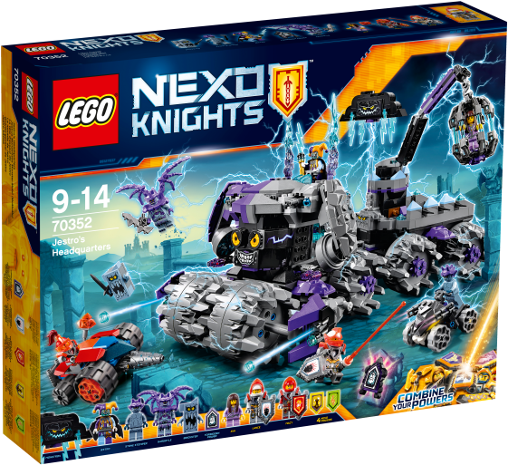 Lego 70352 Jestro's Headquarters - Lego Nexo Knights 70352 (800x880), Png Download