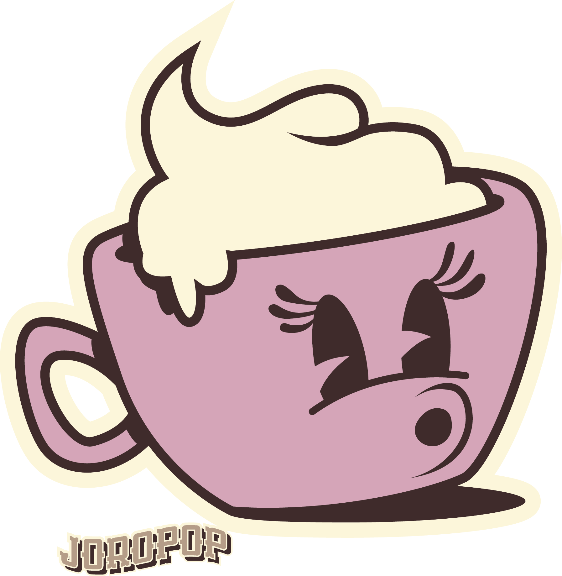 Coffee Girl Tank (1794x1838), Png Download