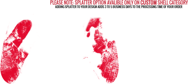 Bloody Hands - Handprint Brushes (1000x390), Png Download