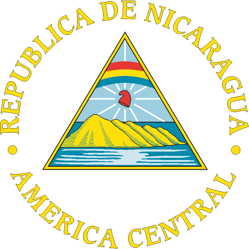 Coat Arms Flag Vector Of Logo Guardabarranco Clipart - Triangle Inside The Nicaraguan Flag (800x800), Png Download