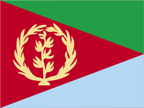 Flag Of Eritrea Logo Png Transparent - Eritrea Flag (2400x1800), Png Download