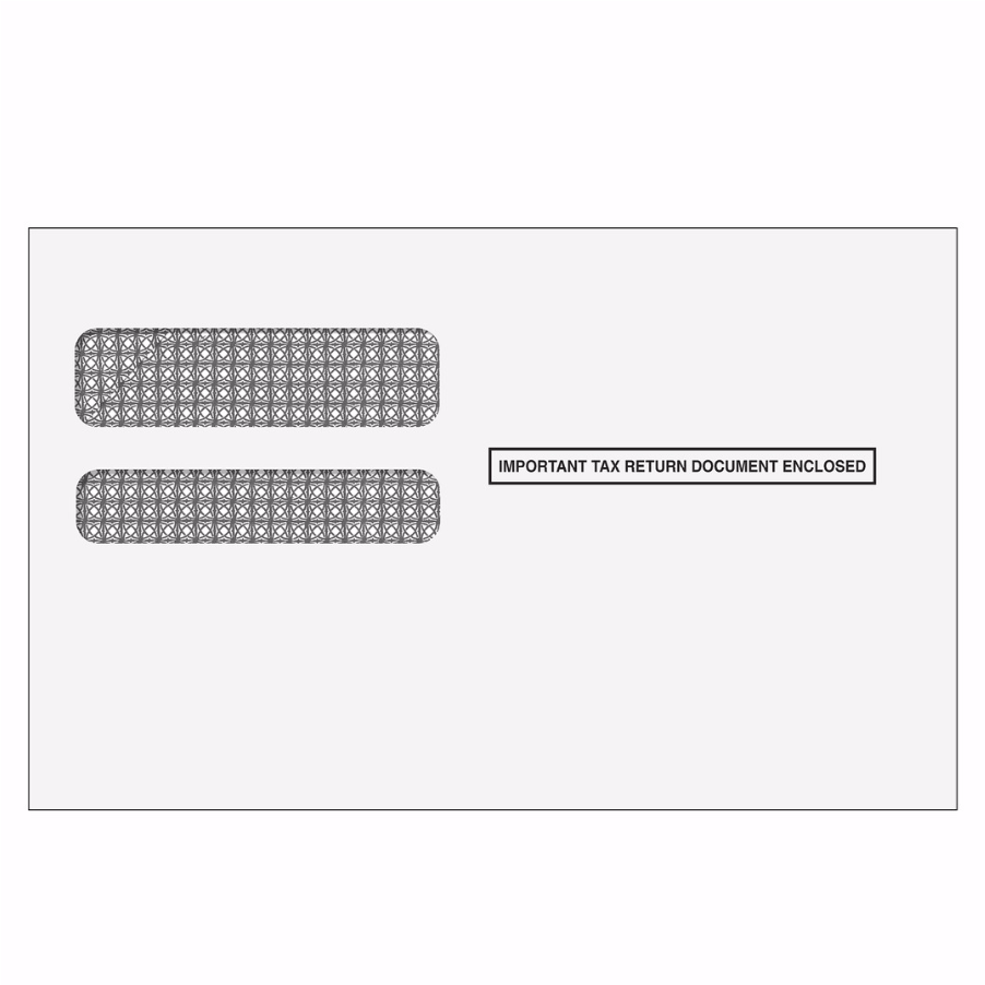 1095 Double Window Envelope Moisture Seal - Composite Material (1918x901), Png Download
