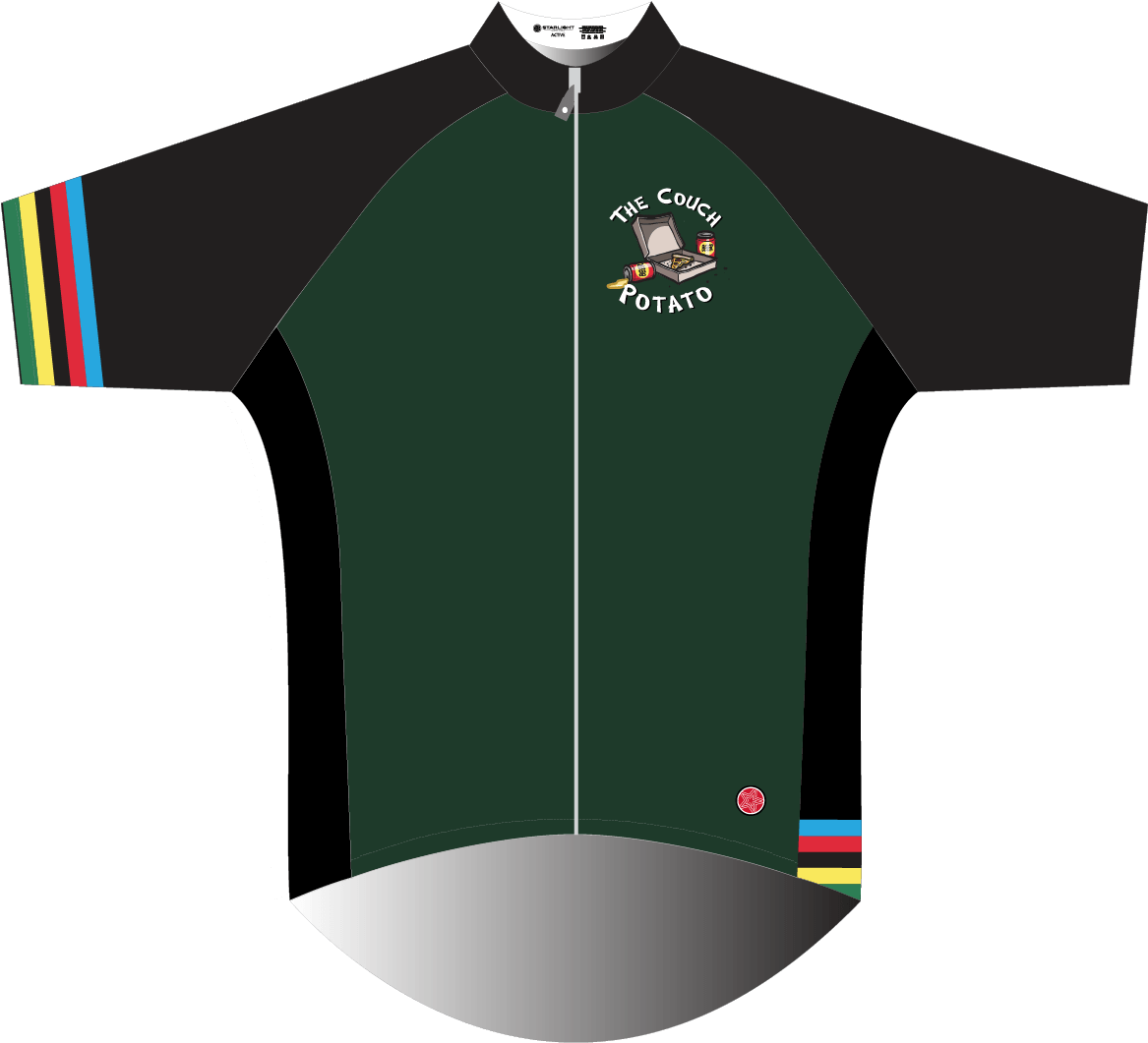 2019 Jerdon Jersey Front 8 The Couch Potato - Active Shirt (1200x1200), Png Download